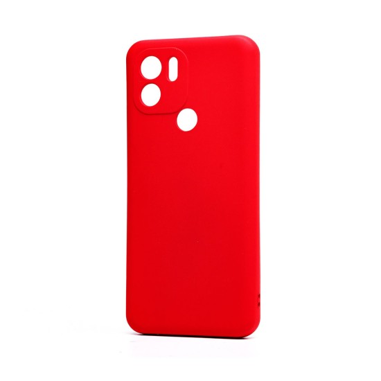 Silicone Case with Camera Shield for Xiaomi Redmi A1 Plus Red